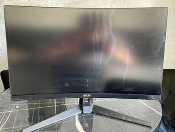 ASUS TUF Gaming VG27WQ1B – netinkamas naudoti, tik dalims