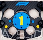 MOD F1 PERSONALIZADO center cap nombre accesorio superior logo para Logitech G29