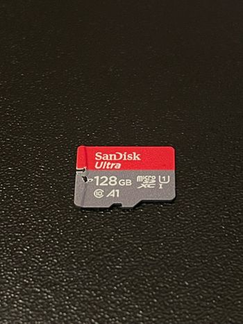 128GB SanDisk Ultra MicroSD