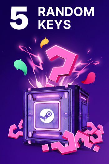 5 Random Steam keys - RED - Steam Key GLOBAL