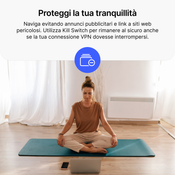 NordVPN Standard -  6-Mesi - 10 Dispositivi (PC/MAC/Mobile) VPN e Cybersecurity - ITALIA