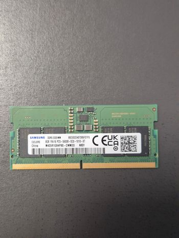 Samsung 8GB DDR5 SO-DIMM 5600MTs CL46 M425R1GB4PBO-CWM0D