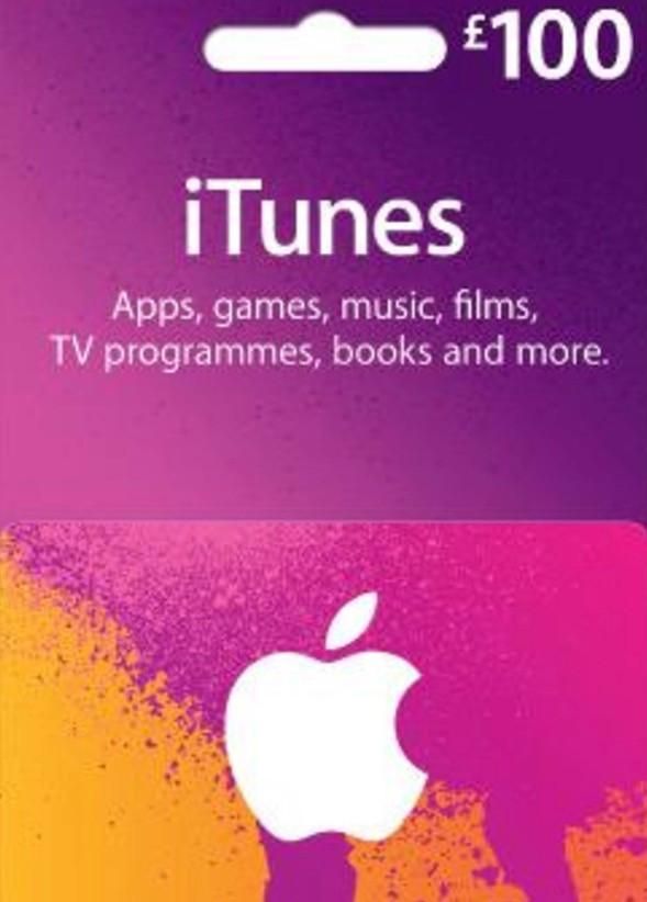 Apple iTunes Gift Card 100 GBP (UK) iTunes Key UNITED KINGDOM