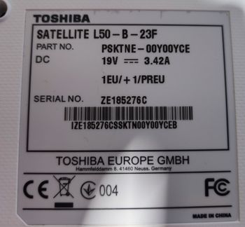 Portátil Toshiba Satellite L50-B con Intel i5, gráfica dedicada AMD r7 con 2GB, memoria 16GB