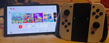 Get Nintendo Switch OLED, White, 64GB
