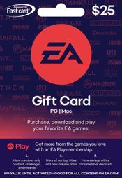 EA Play 25 USD Gift Card Origin Key UNITED STATES
