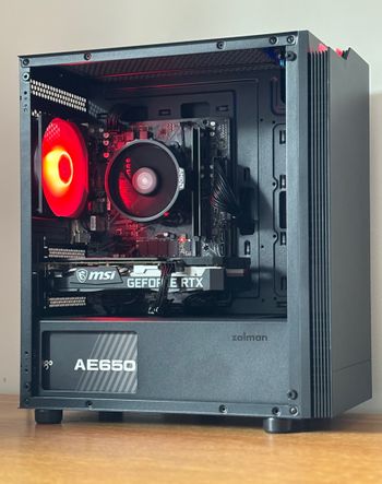 Kompiuteris su 3060 ti, 5 5500 ir 1tb SSD