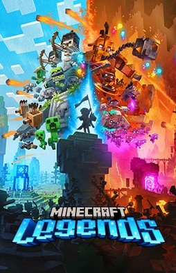 Portada de Minecraft Legends -
