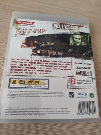 Saw: The Video Game PlayStation 3
