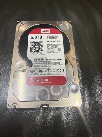 Western Digital Red 6 TB HDD Storage