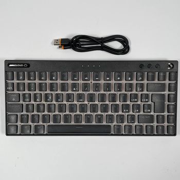 Mars Gaming Mkcloud Premium Gaming Keyboard - TKL, Wireless, RGB