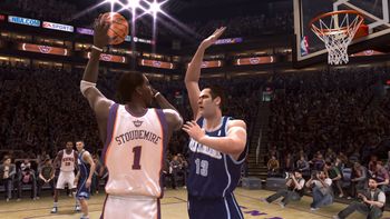 NBA Live 08 Wii