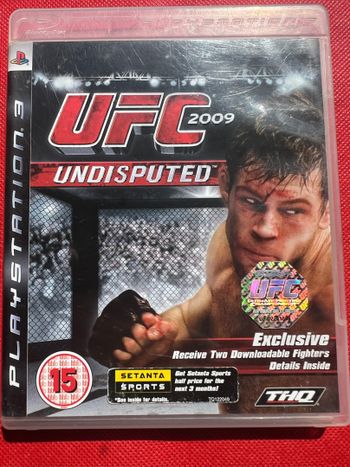 UFC 2009 Undisputed PlayStation 3