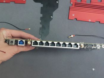 Didelis asus rt-ac88U dalių ir wifi modulių rinkinys – DIY, modifikacijom