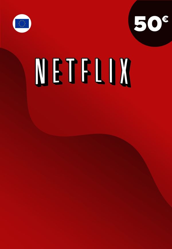 Netflix Gift Card 50 EUR Key EUROPE