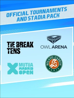 Tennis World Tour 2 Official Tournaments and Stadia Pack (DLC)