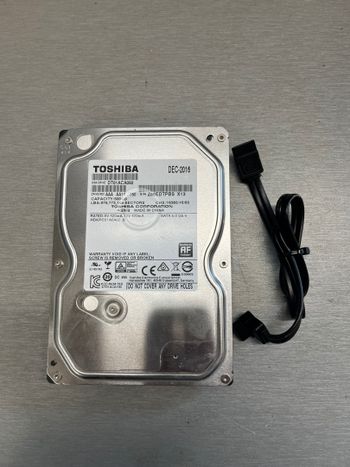 Toshiba 500 GB HDD Storage