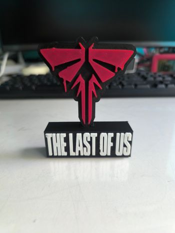 The Last Of Us žaidimo logotipo animacija