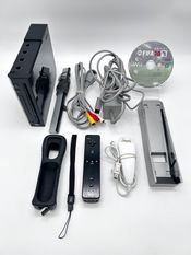 Nintendo Wii RVL-001 Žaidimų Konsolės Pilnas Juodas Rinkinys