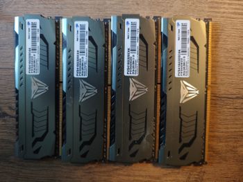 Viper 4x8gb ddr4 3200mhz pvs416g320c6k