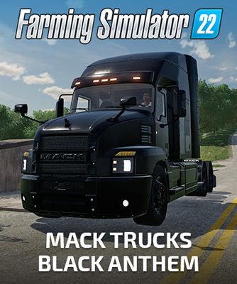 Farming Simulator 22 - Mack Trucks: Black Anthem (DLC) cover