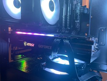 MSI GeForce RTX 3060 Ti 8 GB 1410-1755 Mhz PCIe x16 GPU