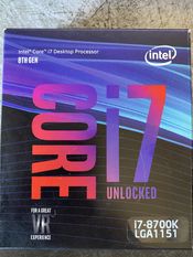 Intel Core i7-8700K 3.7-4.7 GHz LGA1151 6-Core CPU