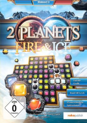 2 Planets Fire and Ice game cover
