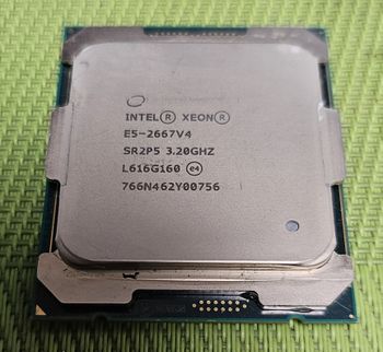 Intel Xeon E5-2667 V4 3.2-3.6Ghz LGA2011 8-core OEM/Tray CPU