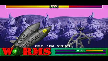Worms SNES for sale
