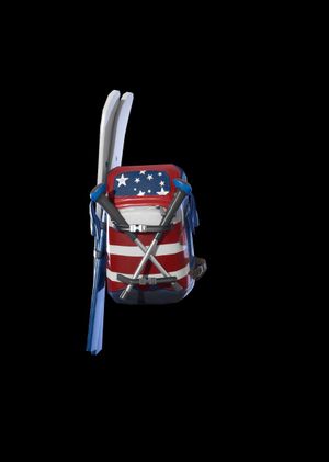 Fortnite - Mogul Ski Bag (USA) Back Bling (DLC) Epic Games Key GLOBAL