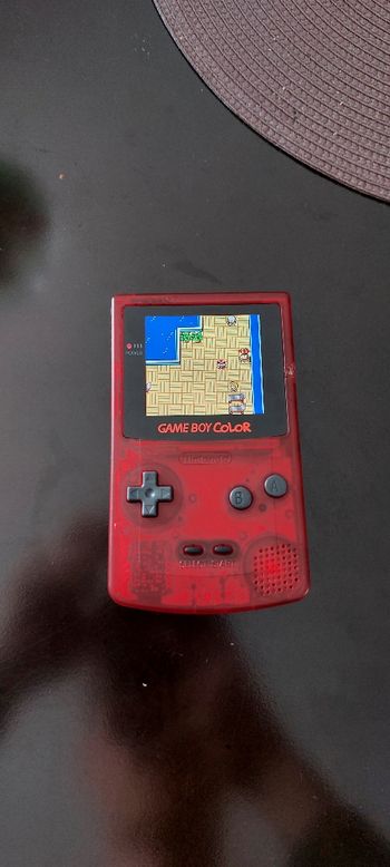 Modded Gameboy Color, OLED ekranas.