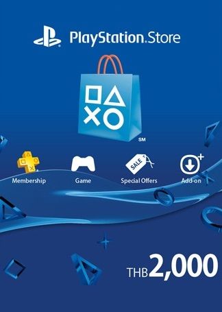 PlayStation Network Card 2000 THB PSN Key THAILAND
