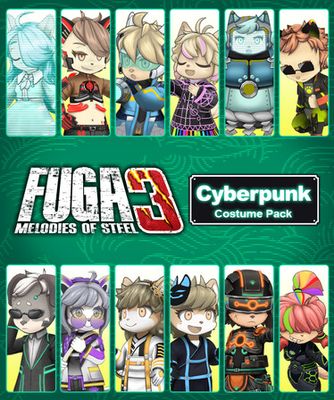 Fuga: Melodies of Steel 3 - Cyberpunk Costume Pack (DLC)