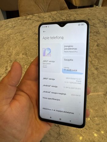 Xiaomi Redmi Note 8 Pro 64GB White