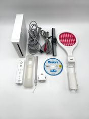 Nintendo Wii RVL-001 Žaidimų Konsolės Pilnas Baltas Rinkinys