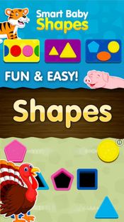 Shapes! Toddler Kids Games,Baby Boys Learning Free