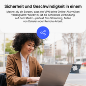 NordVPN Standard - 1 Monat - 10 Geräte (PC/MAC/Mobile) VPN & Cybersicherheit Abonnement - DEUTSCHLAND