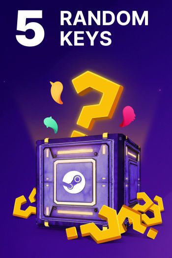5 Random Steam keys - YELLOW - Steam Key GLOBAL