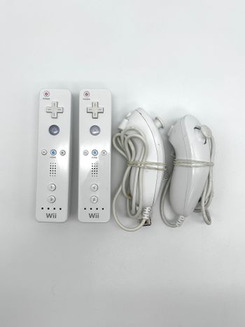Nintendo Wii RVL-001 Žaidimų Konsolės Pilnas Baltas Rinkinys for sale