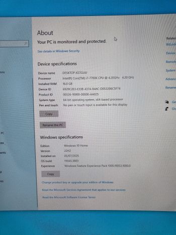 Žaidimų kompiuteris GTX 1060 6GB, i7-7700k