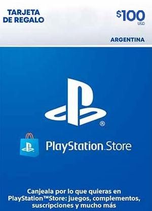 Tarjeta de regalo PlayStation Store Argentina