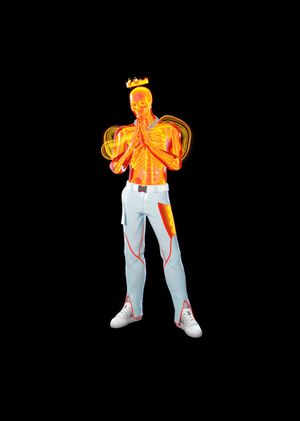 Fortnite - Inferno Skeleton Balvin Outfit (DLC) Epic Games Key GLOBAL