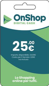 OnShop 25 EUR Voucher ITALY