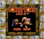 Donkey Kong Land 3 Game Boy