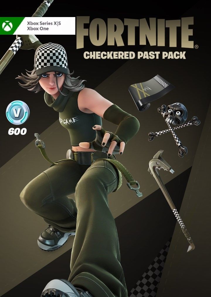 Buy Fortnite Checkered Past Pack 600 V-Bucks key
