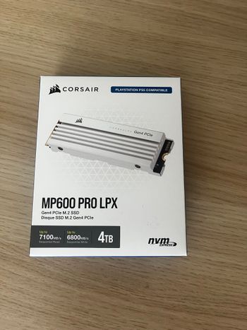 Corsair MP600 PRO LPX 4TB NVME SSD
