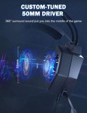  Onikuma X20 Pro gaming headphones (žaidimų ausinės) for sale