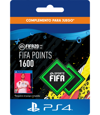 FIFA 20 - 1600 FUT Points (PS4) PSN Key CHILE