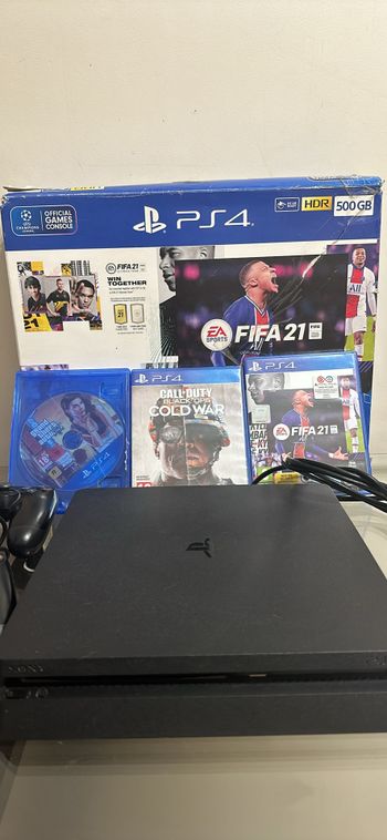 PlayStation 4, Black, 500GB